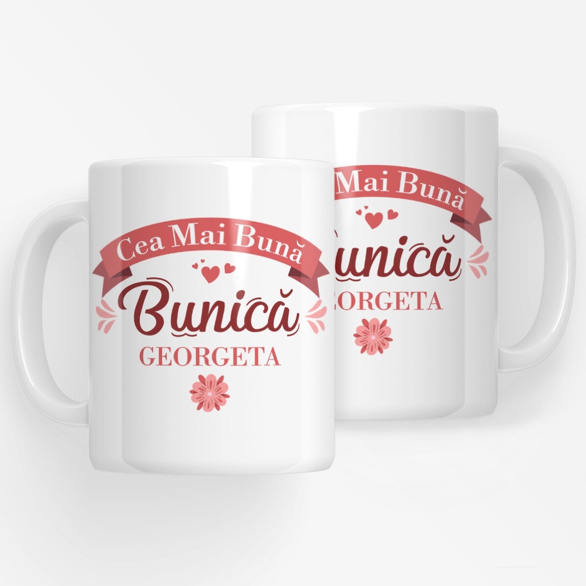 Personalised mug with text – The best granny