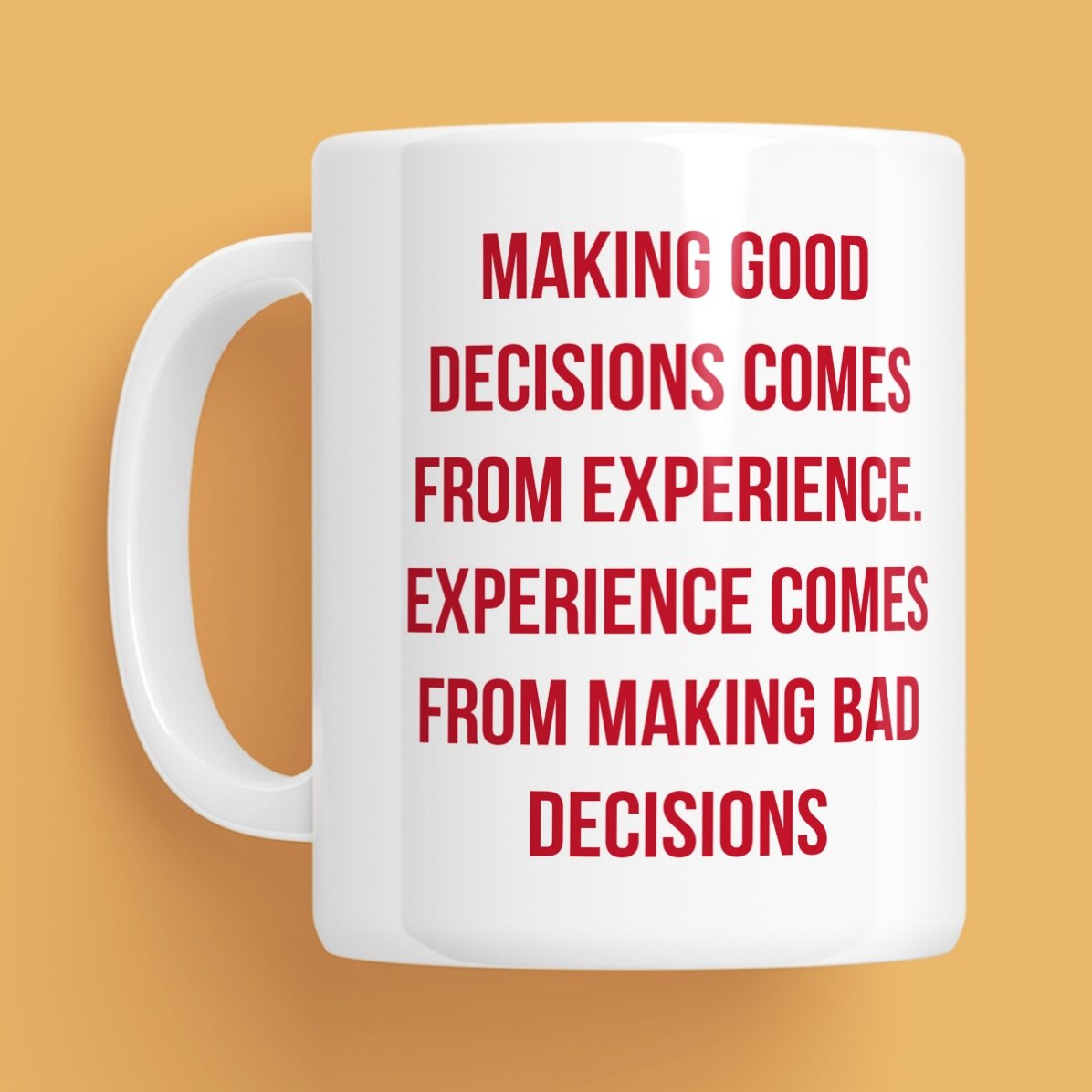 Cană personalizată cu text - Experience