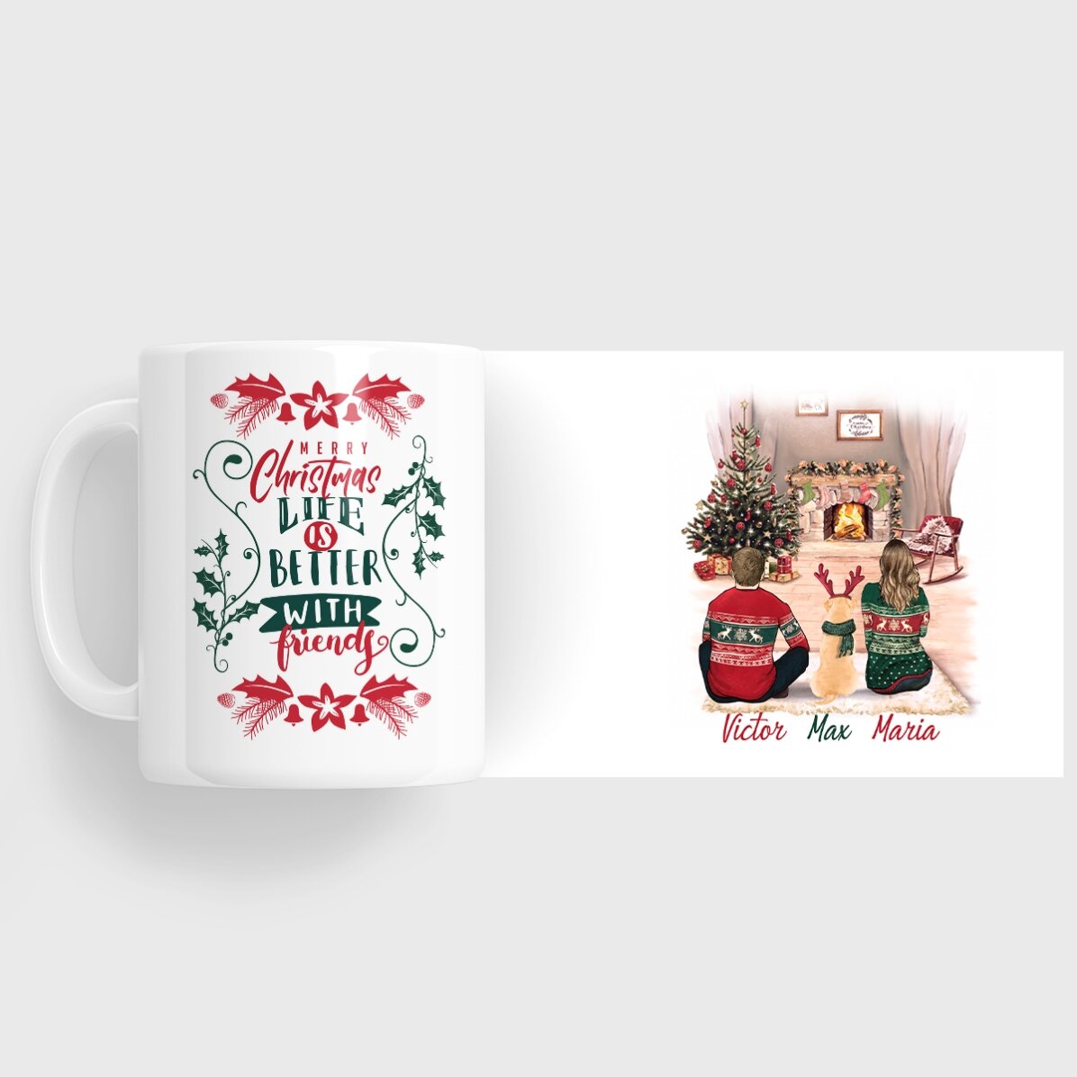 Cană personalizată cu text - Winter