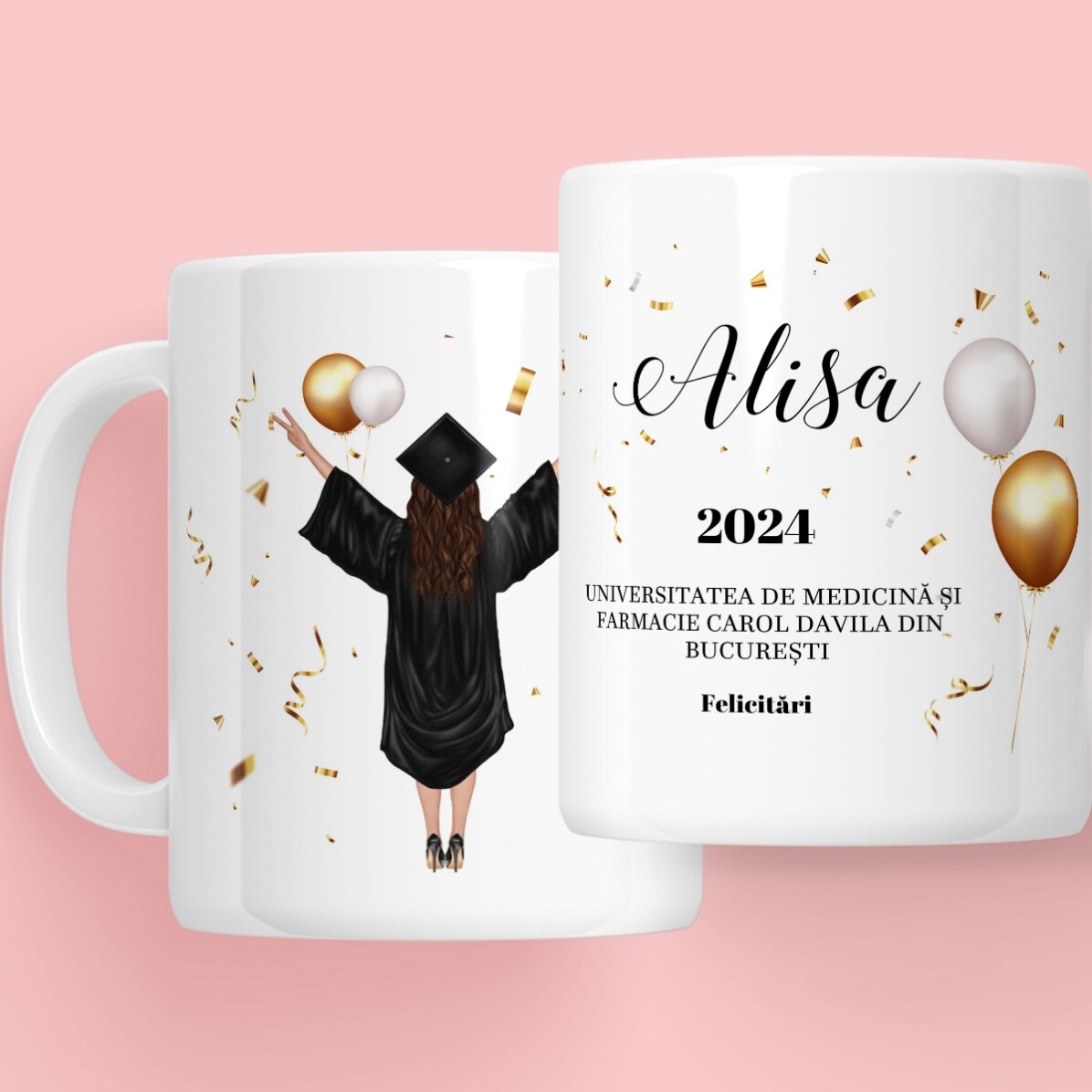 Cană personalizată - De absolvire