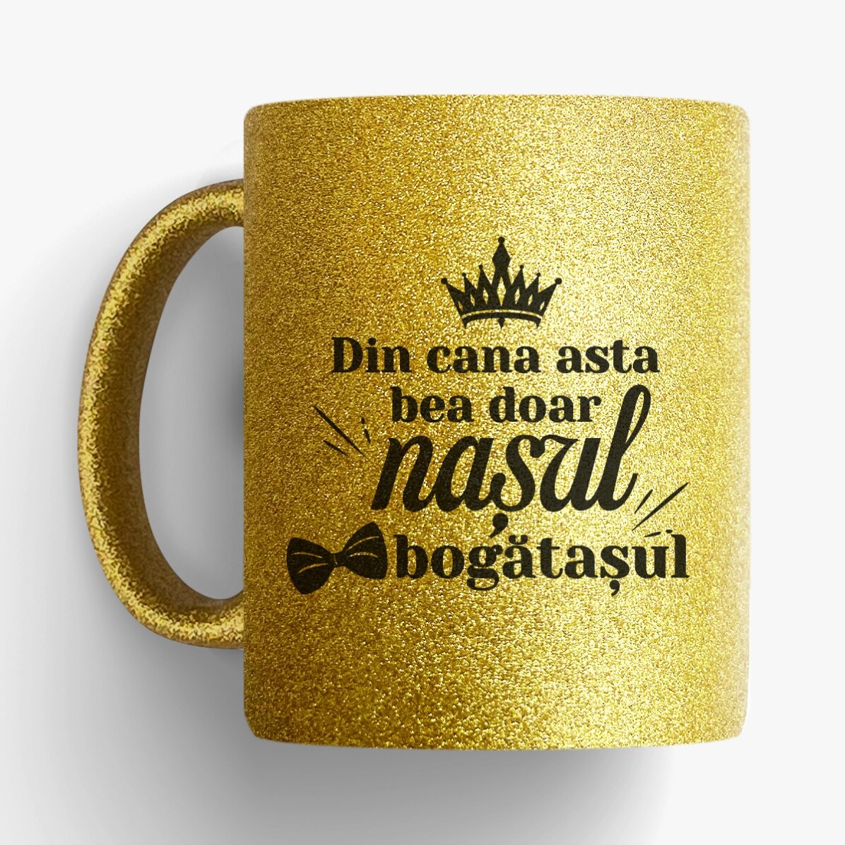 Set căni aurii - Nașii bogătașii
