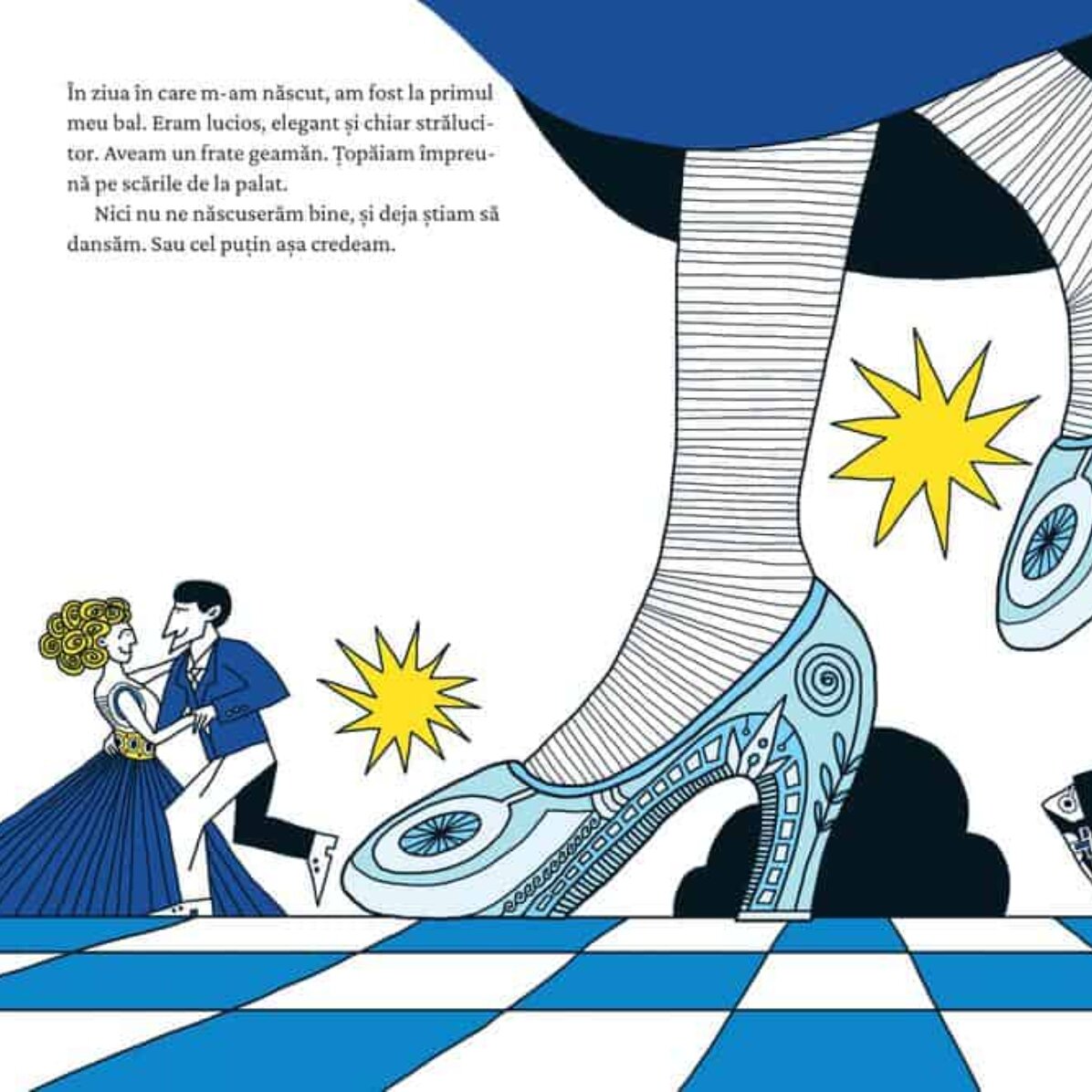 Carte pentru copii cu ilustrații - Cum am devenit pantof regal