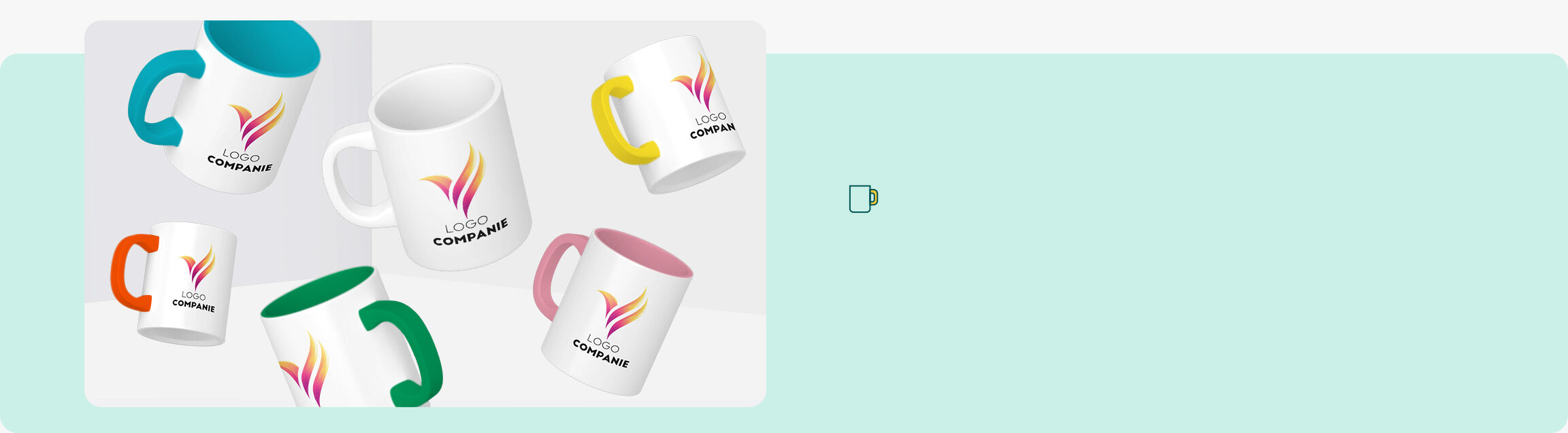 Customised corporate mugs