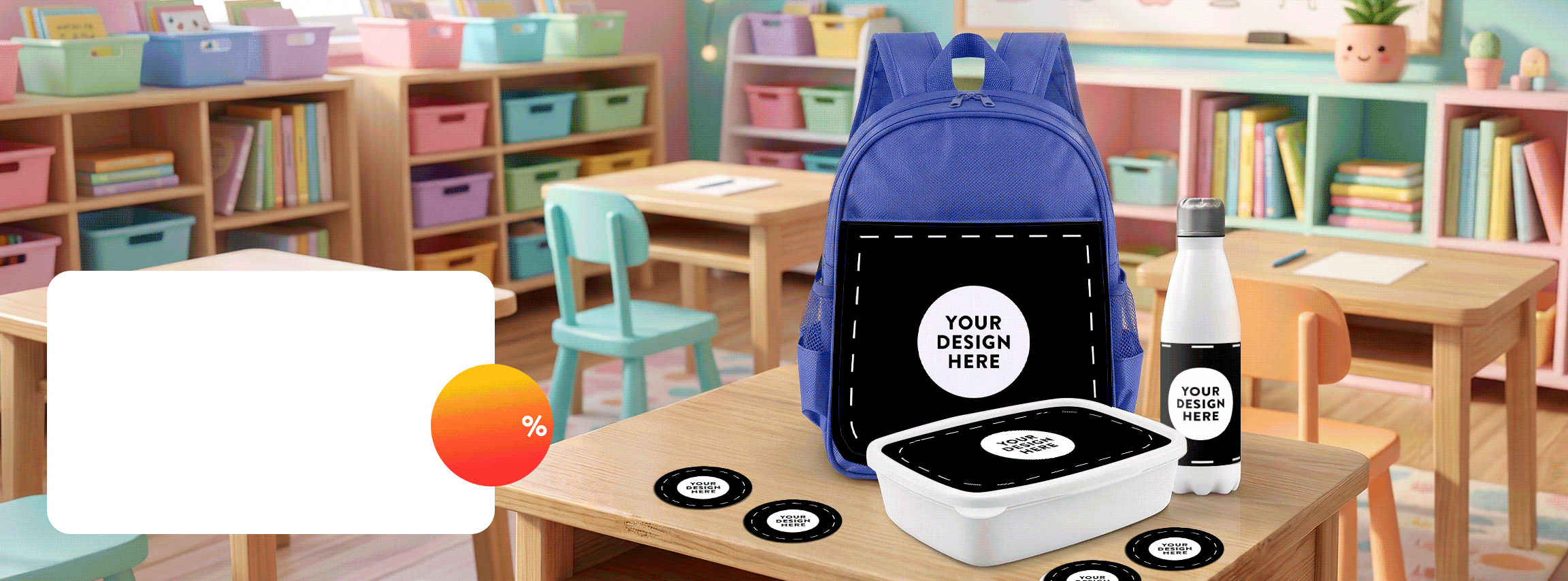 Personalised sets for school and kindergarten