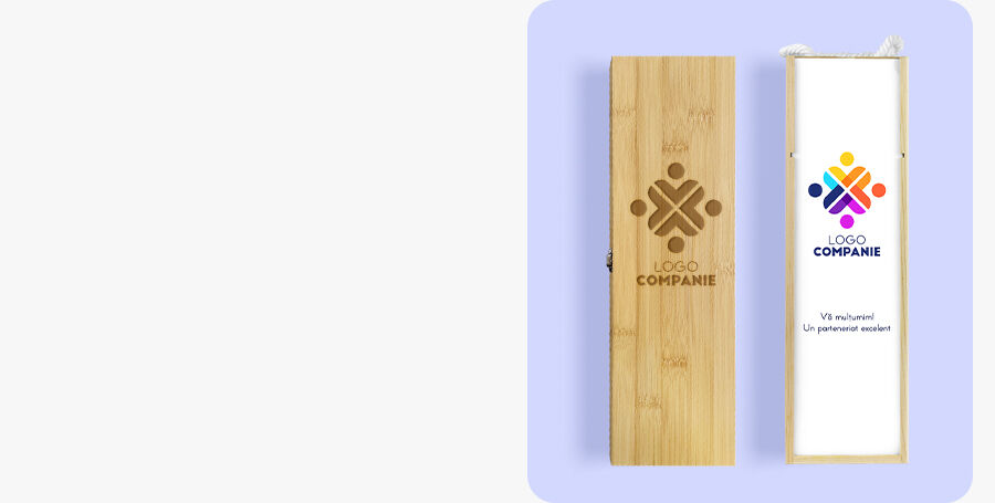 Customised corporate wine boxes