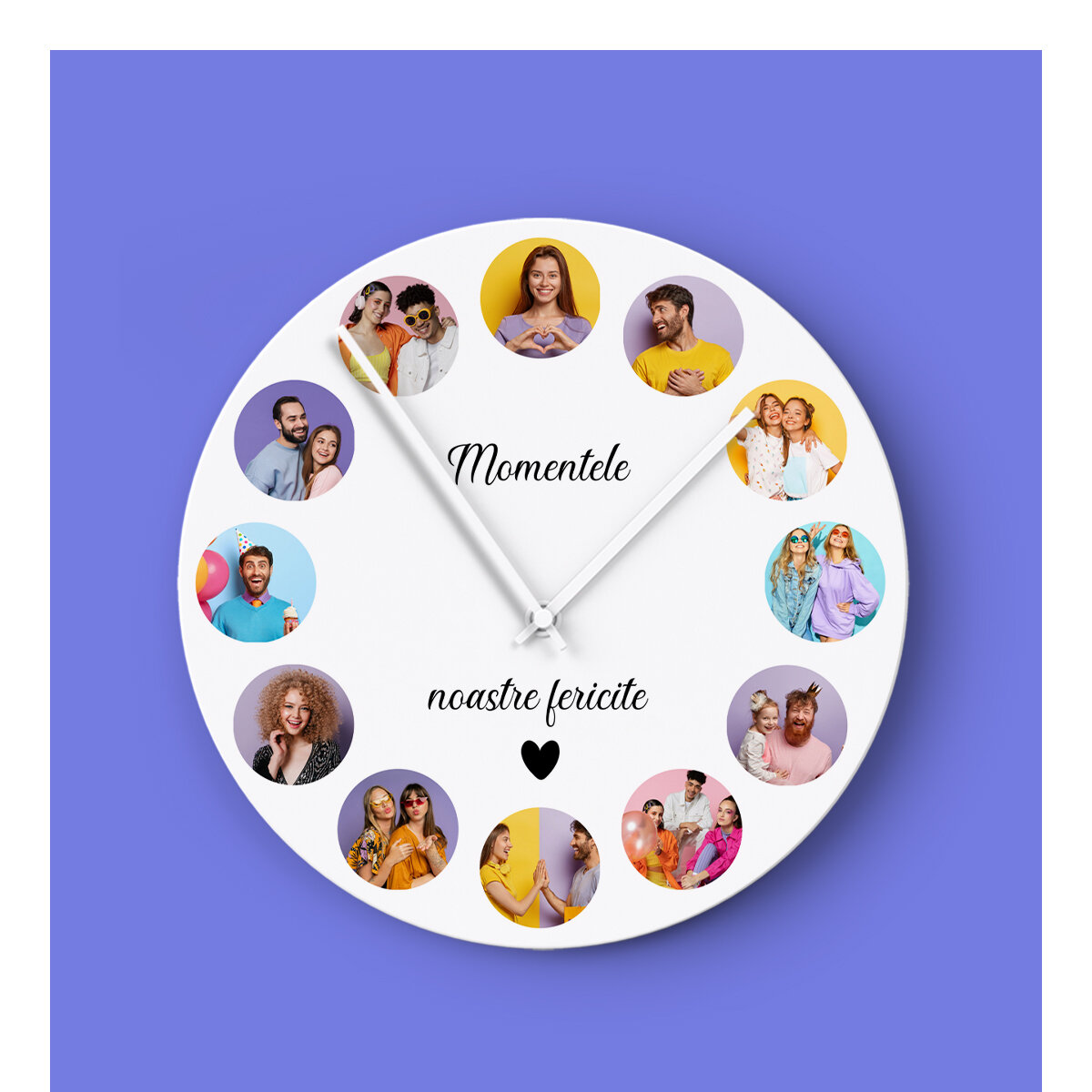Personalised wall clocks