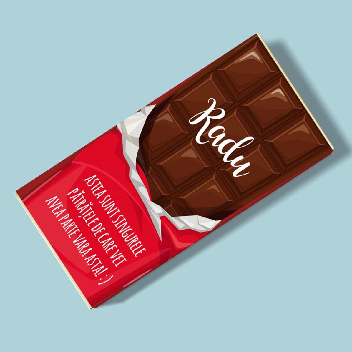 Ciocolată personalizată cu text - Funny