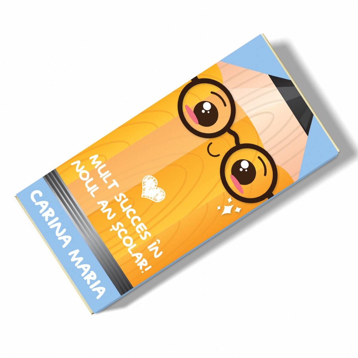 Ciocolată personalizată cu text - Mult succes