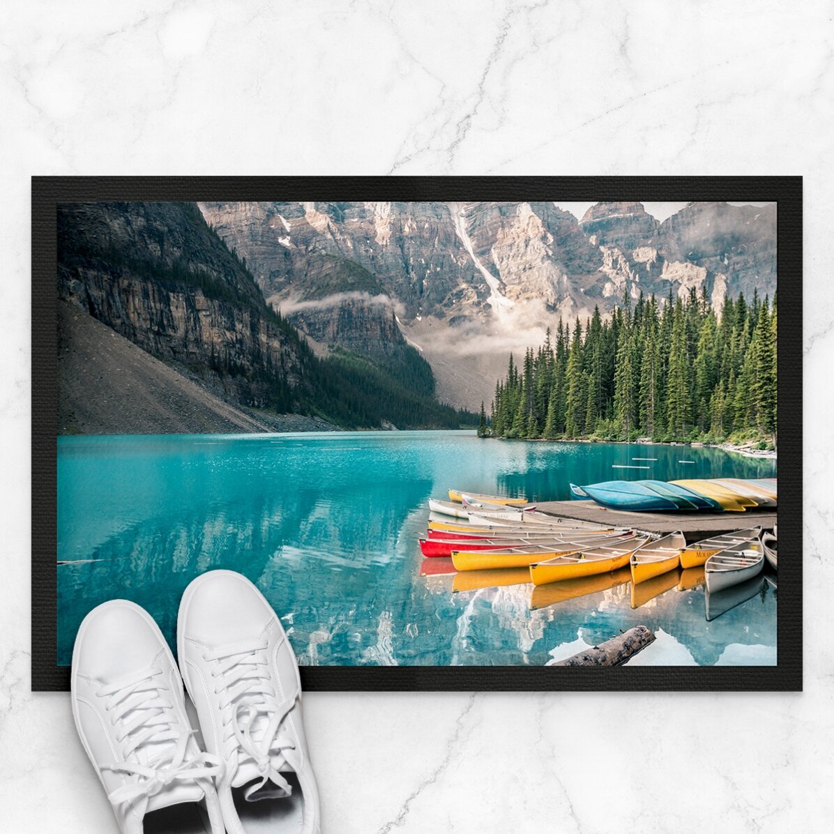 Covoraș de intrare personalizat cu o poză