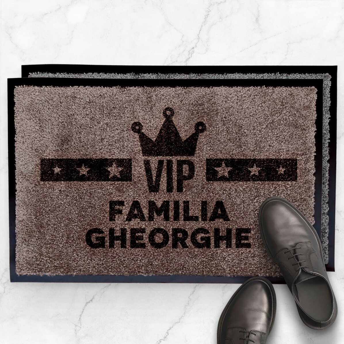 Covoraș intrare de interior personalizat - Familia VIP