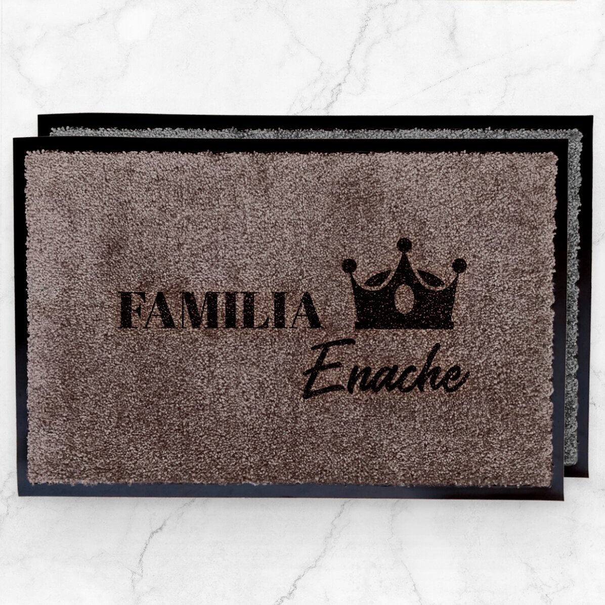 Covoraș intrare de interior personalizat - Familie regală