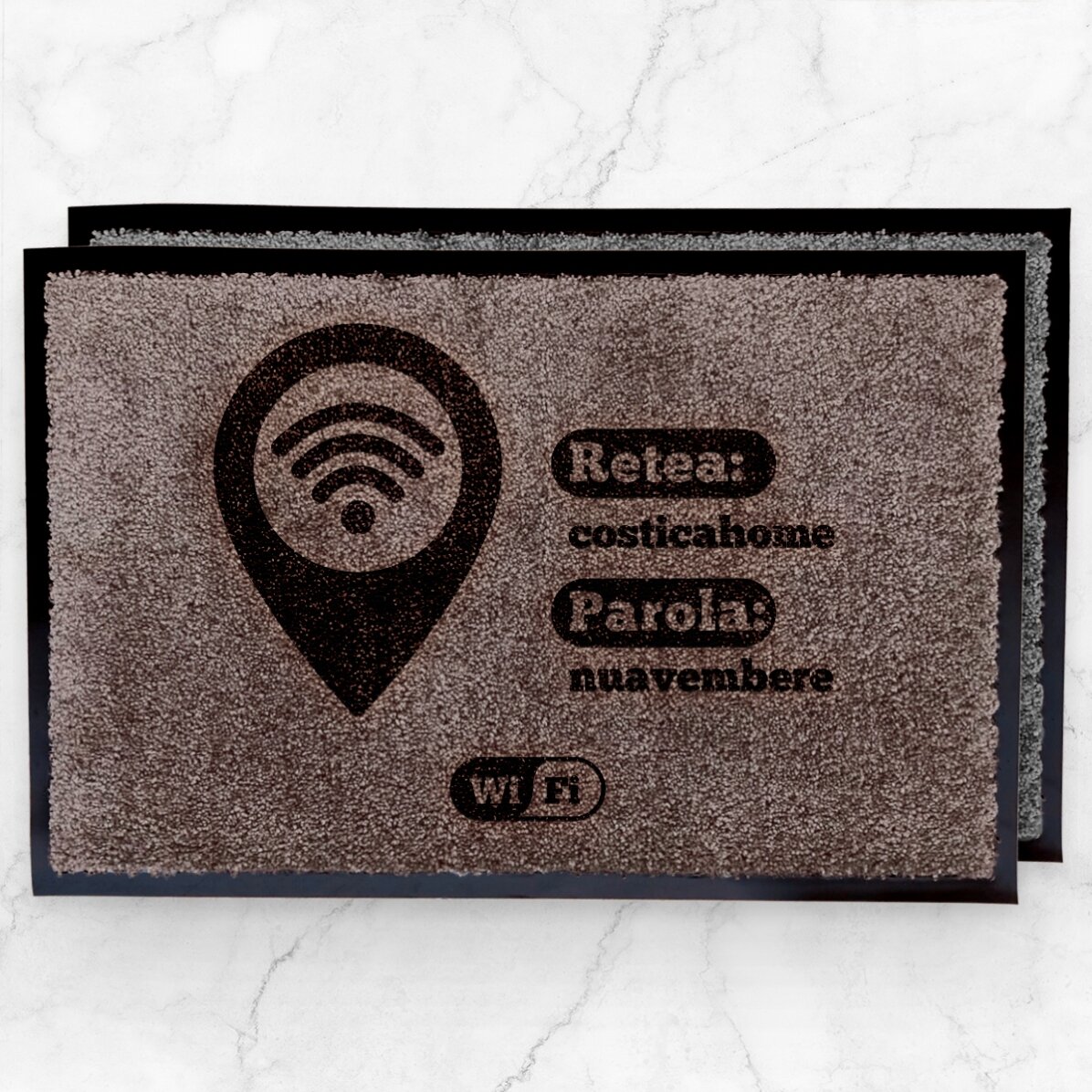 Covoraș intrare de interior personalizat  - Wi-FI Zone