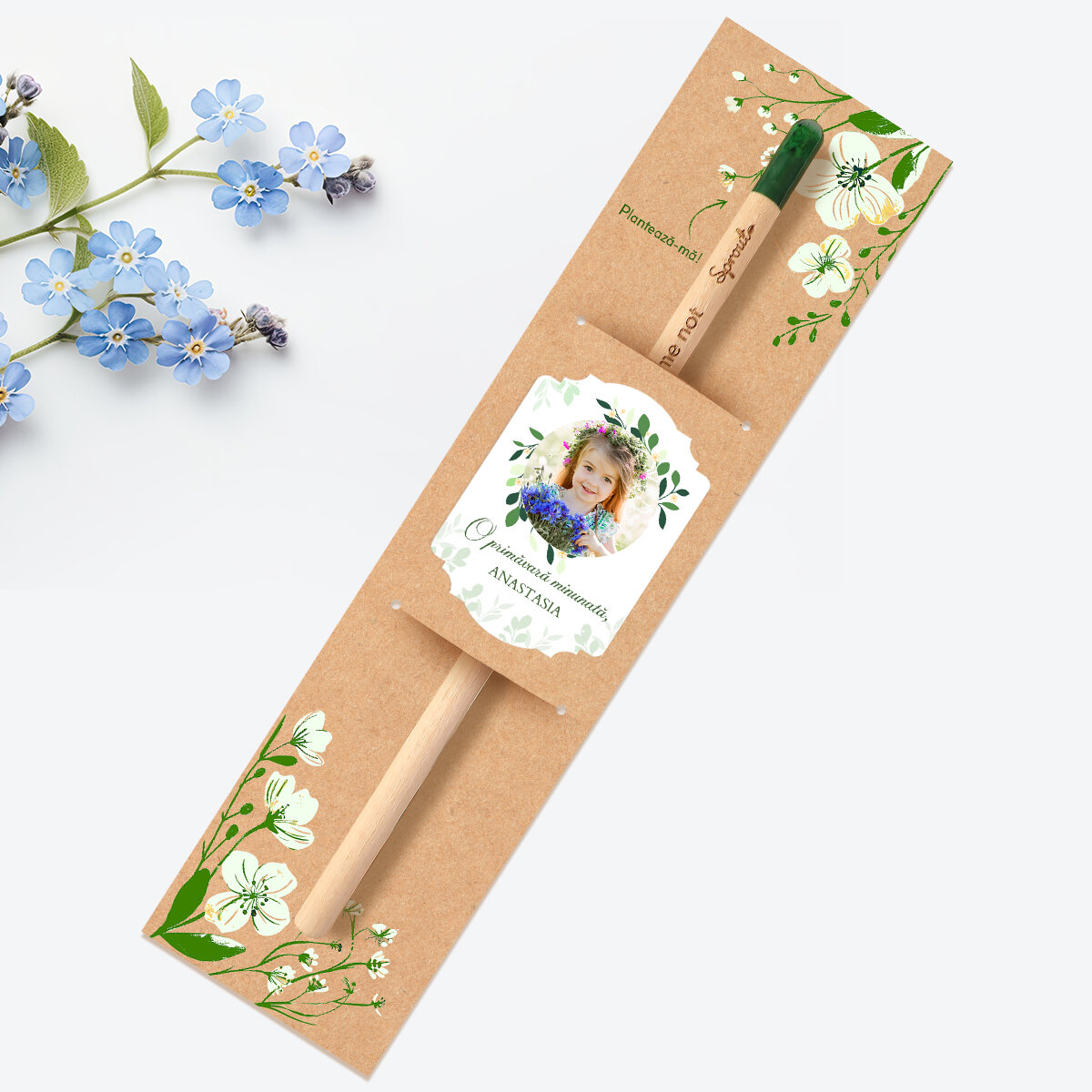 Personalised plantable pencils