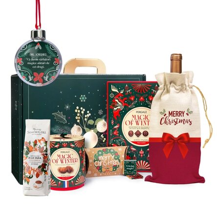 Gift box – The Magic of Christmas with a personalised bauble