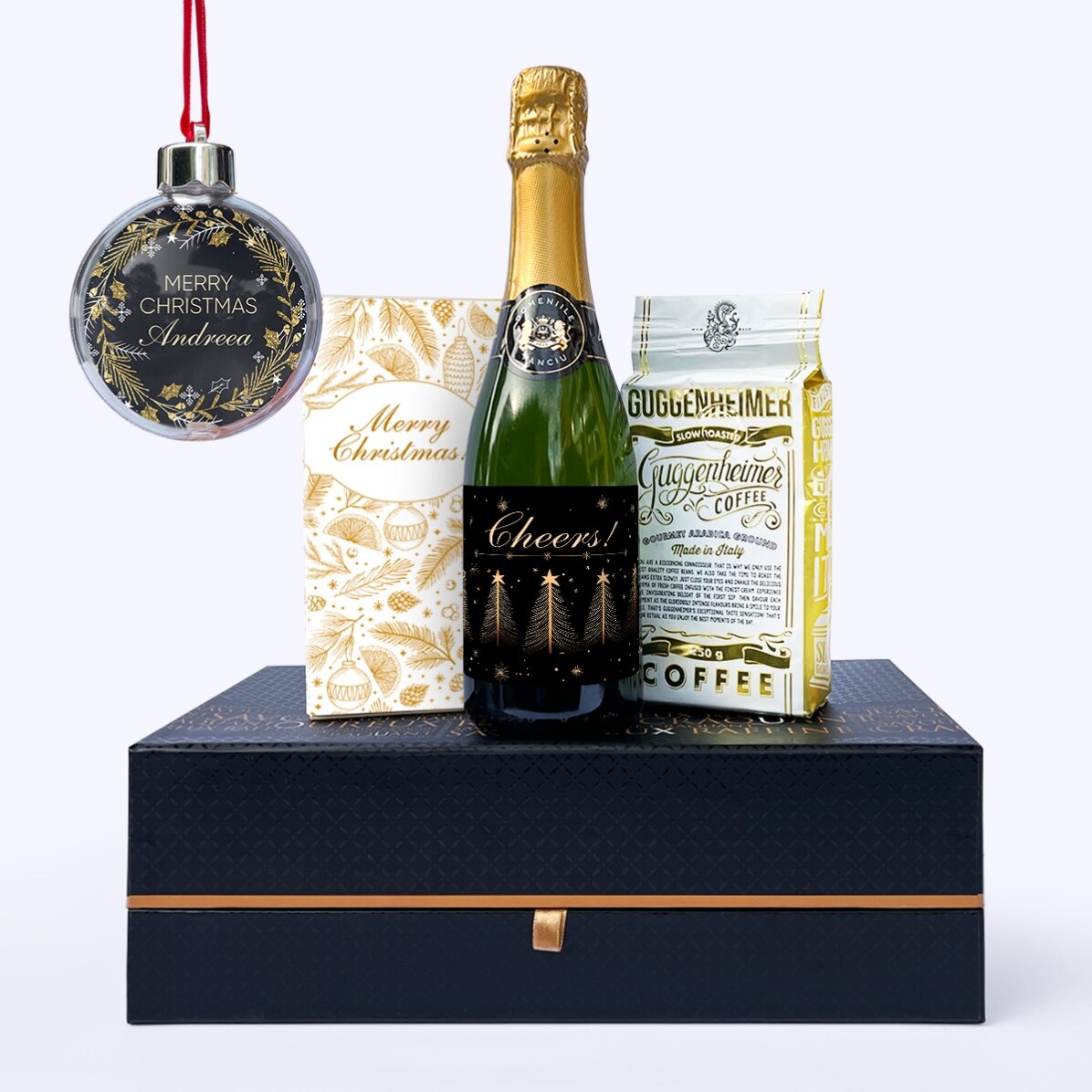 Gift box – Premium with personalised globe