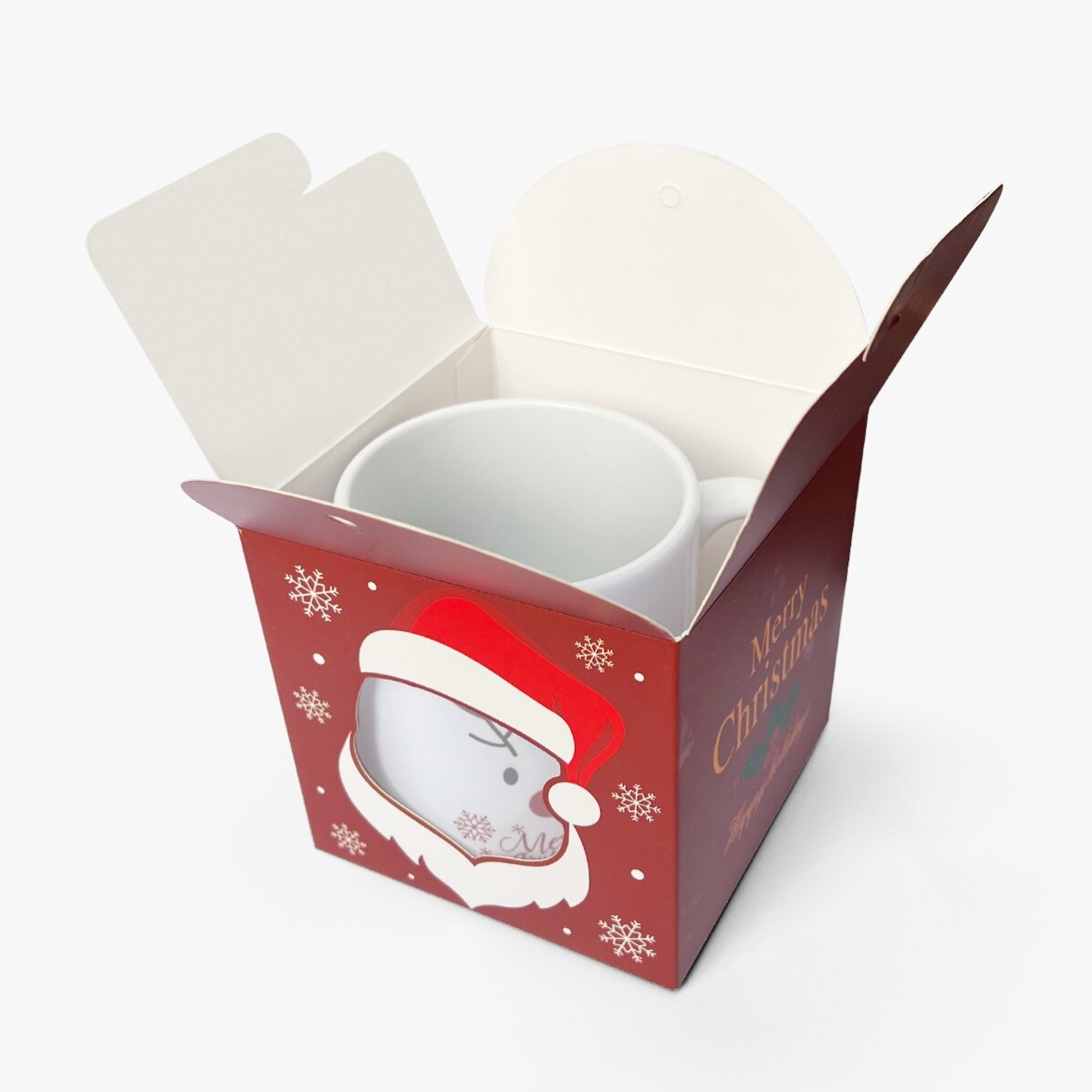 Cutie cadou cană / glob / dulciuri și altele  - Model de Crăciun