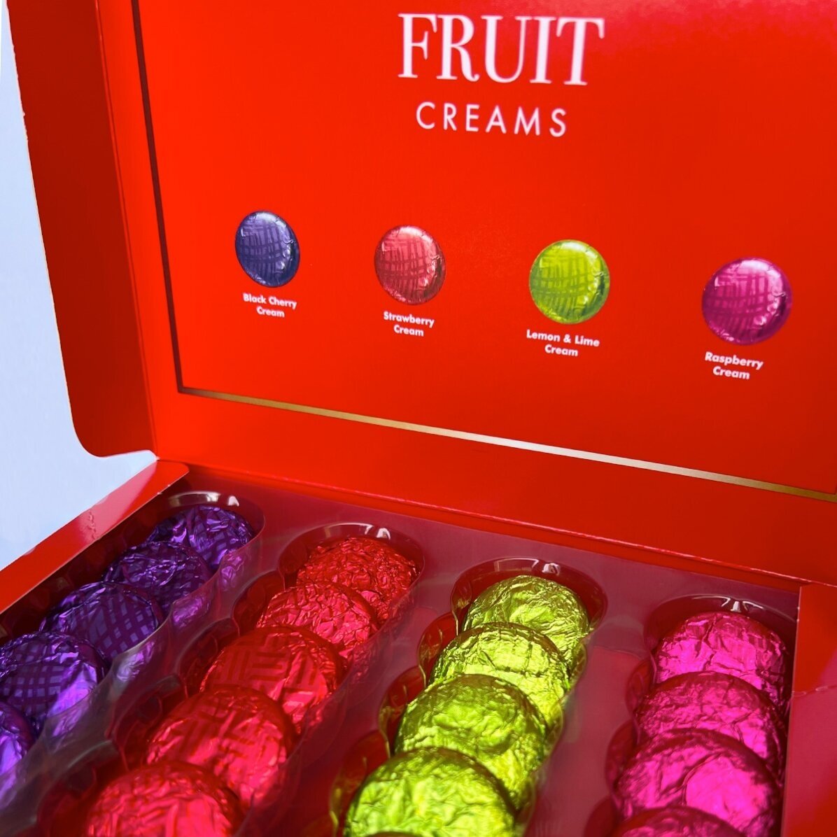 Personalised box of chocolates with logo and text - Spring