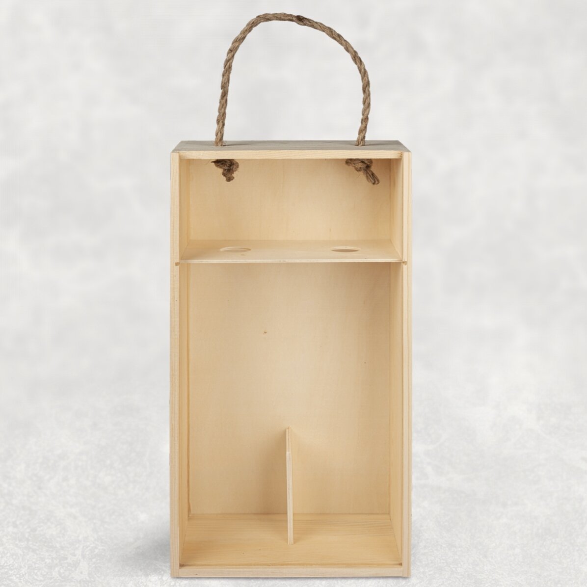 Cutie de vin pentru 2 sticle personalizată cu 8 poze și mesaj - LOVE