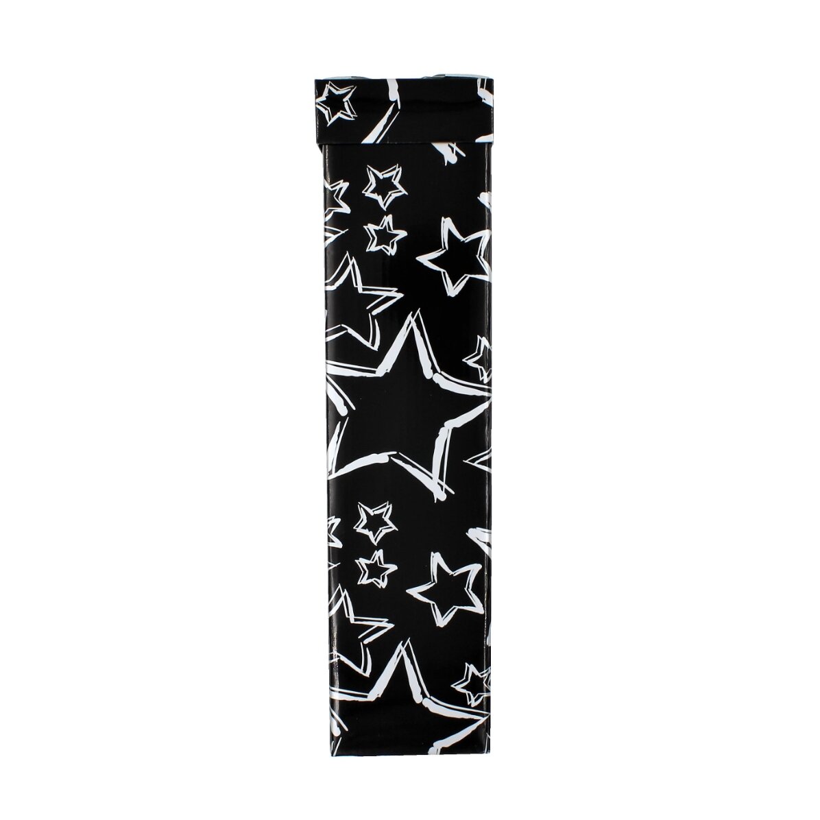 Foldable beverage box - abstract design