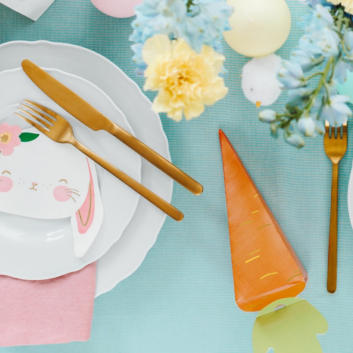 Premium box for sweets/small Easter gifts - Carrot