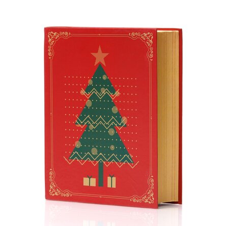 Cutie cadou de Crăciun - model brad