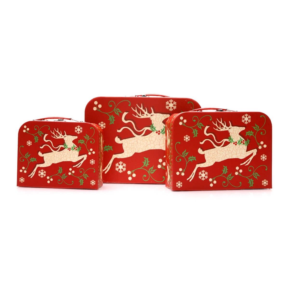 Cutie cadou de Crăciun - model reni