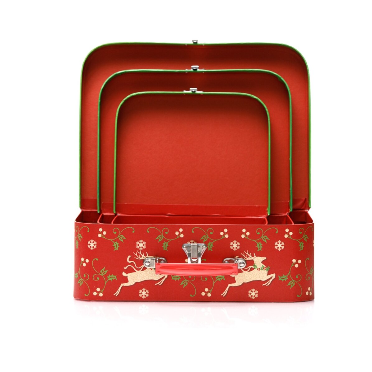 Cutie cadou de Crăciun - model reni