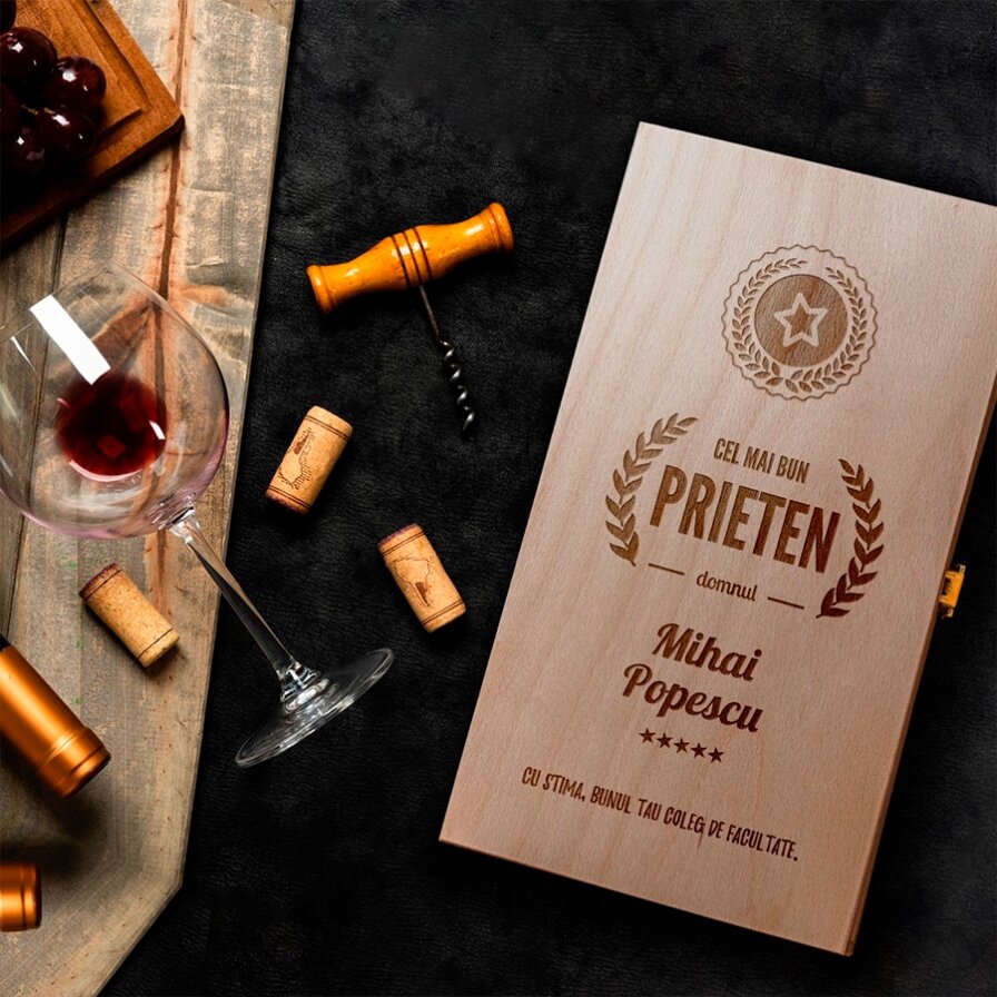 Cutii gravate personalizate pentru el