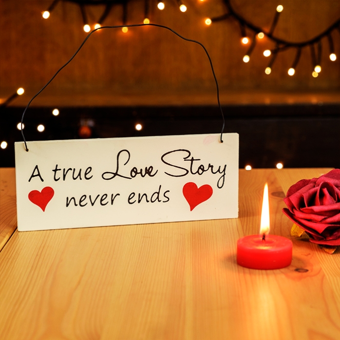 Decorațiune de agățat - a true love story