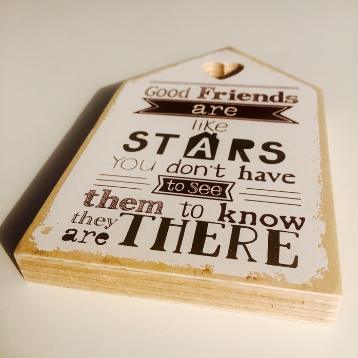 Decorațiune good friends are like stars