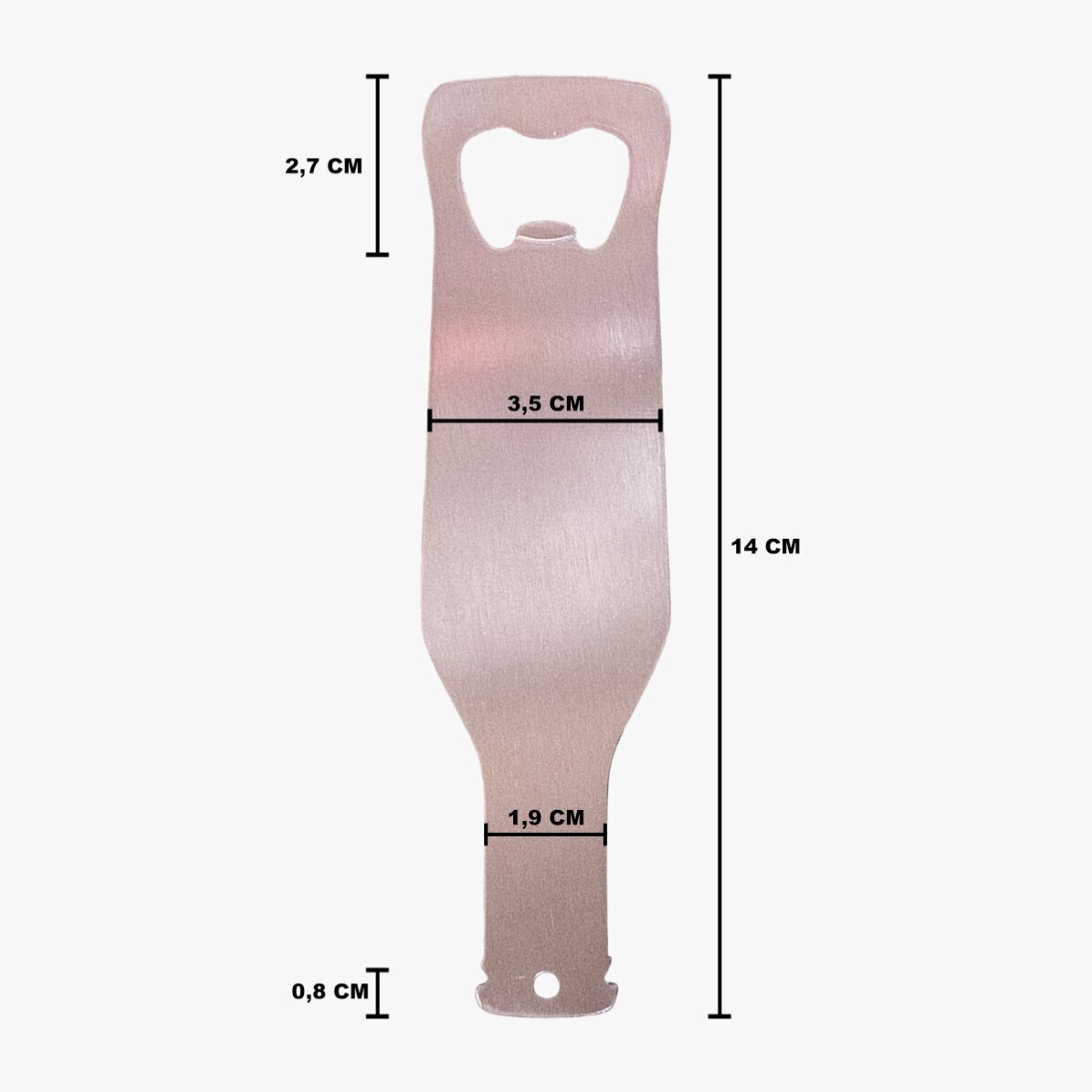 Personalised beer opener - Work Hard, Drink Harder