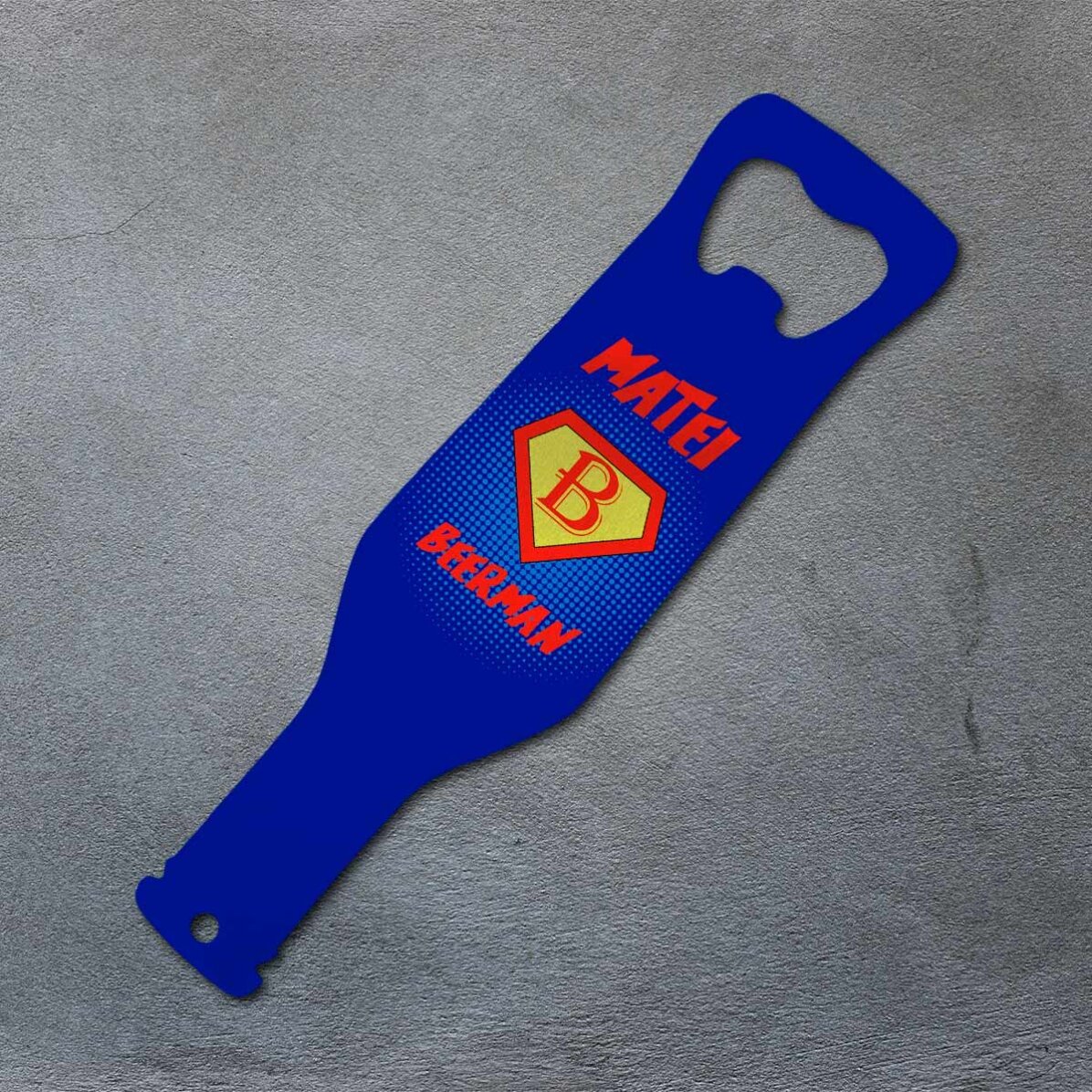 Desfăcător de bere personalizat - Beerman