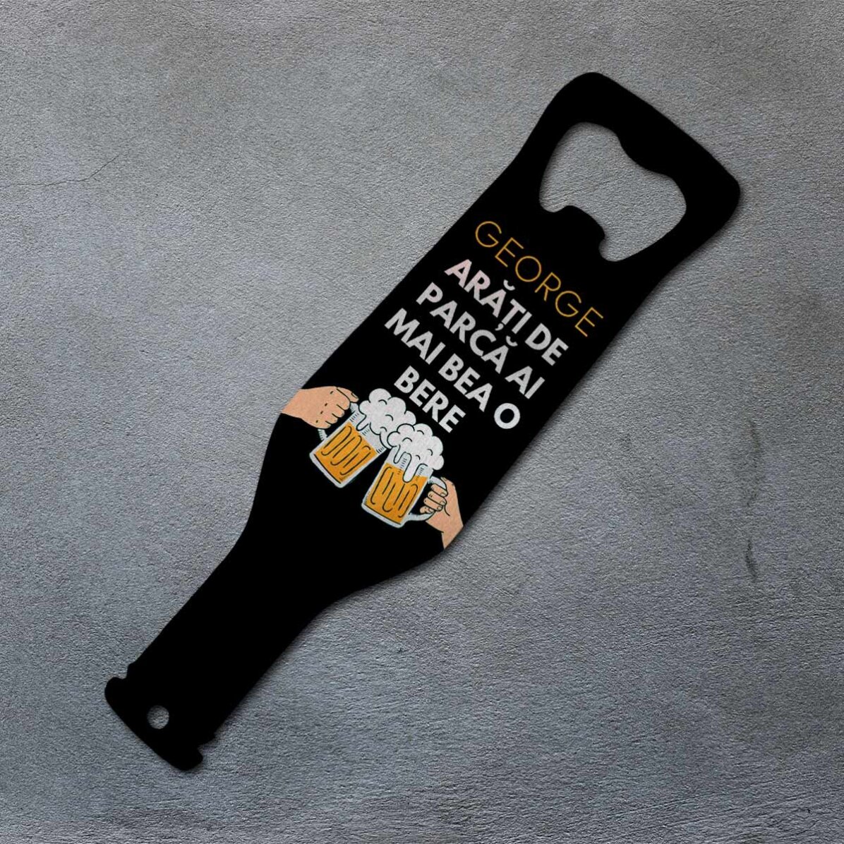 Desfăcător de bere personalizat - Cheers!