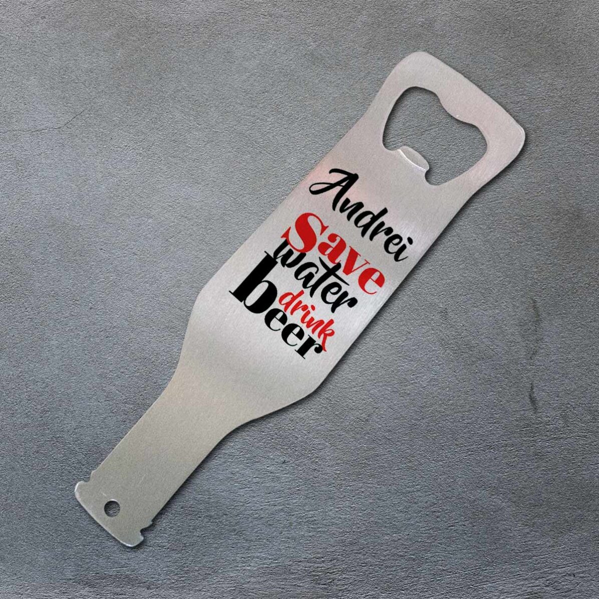 Desfăcător de bere personalizat - Drink beer