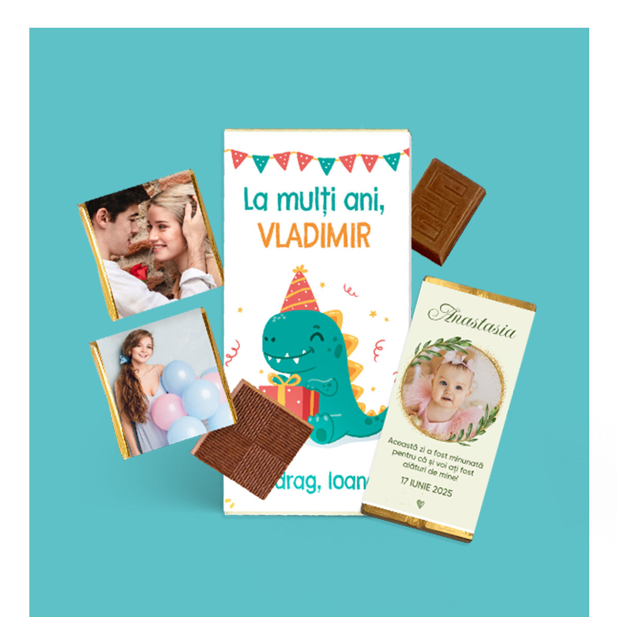 Personalised sweets and candies