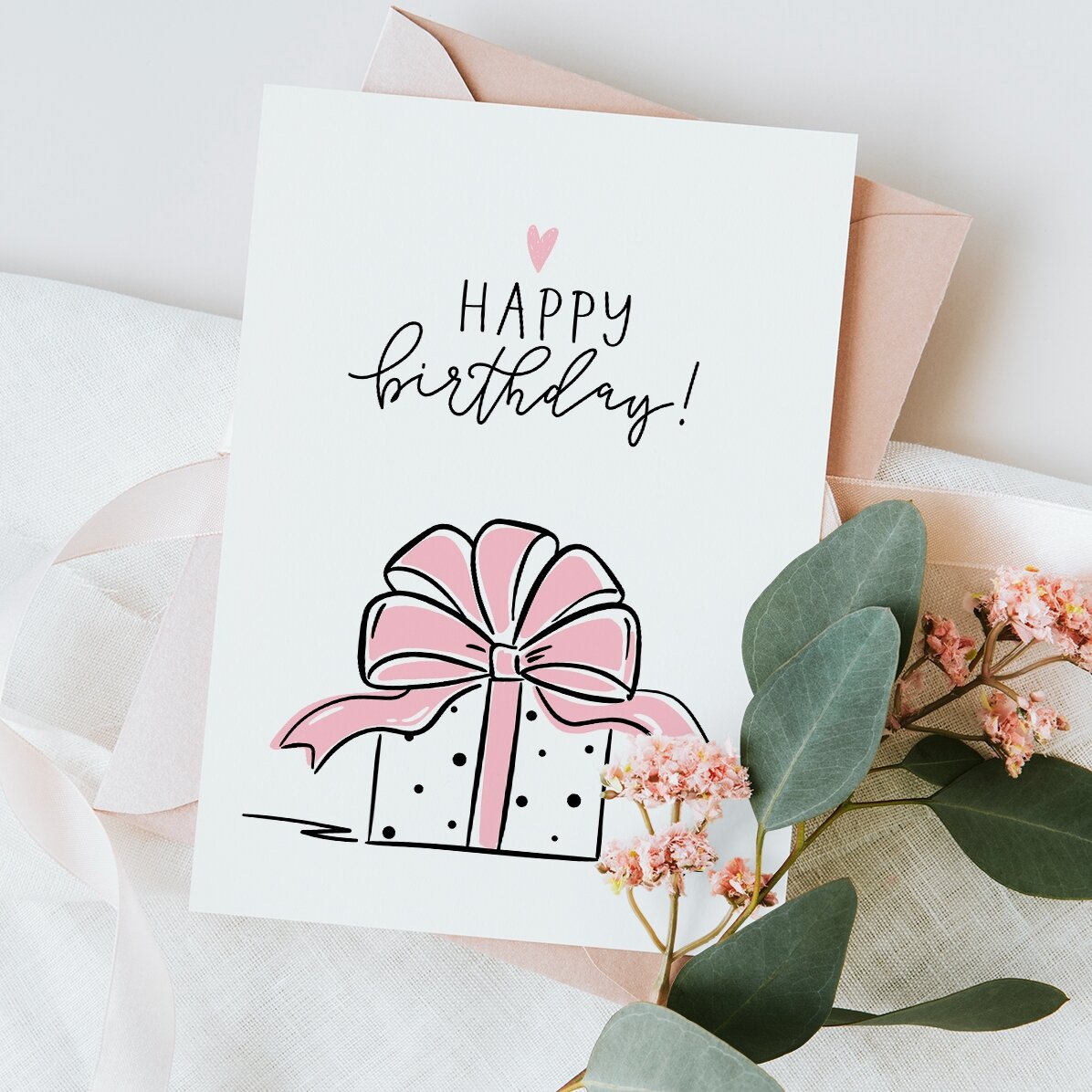 Felicitare personalizată - Birthday gift