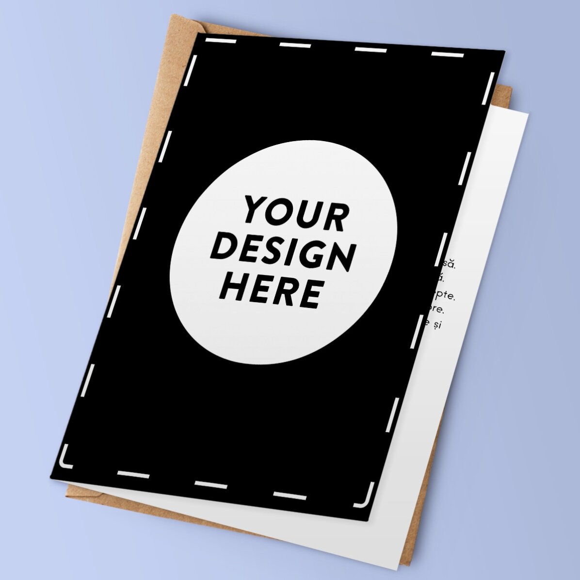 Felicitare personalizată cu grafica ta