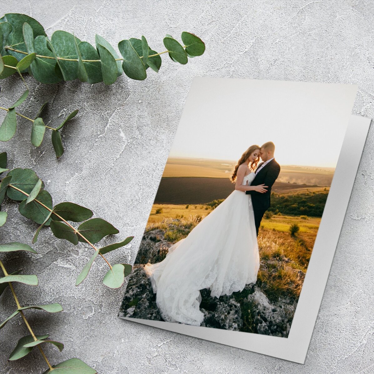 Felicitare personalizată cu o poză