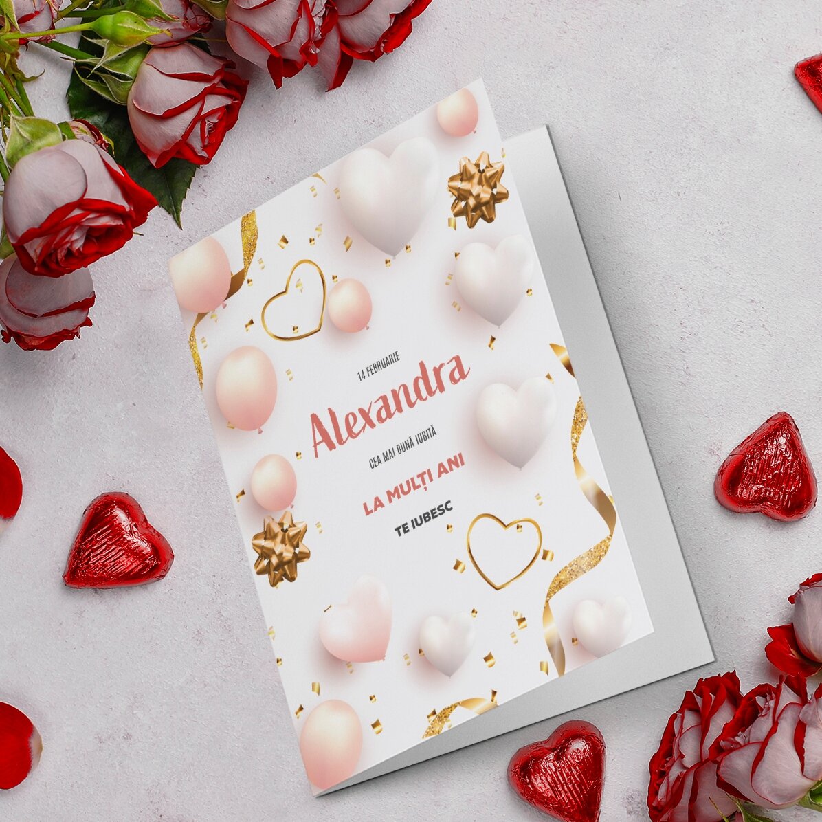 Felicitare personalizată cu text - Anniversary