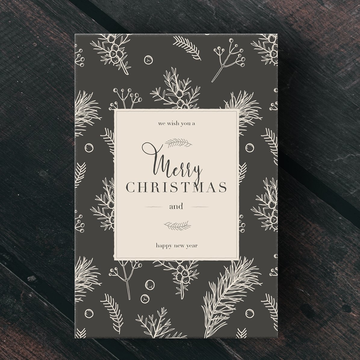 Felicitare personalizată cu text - Model Pin