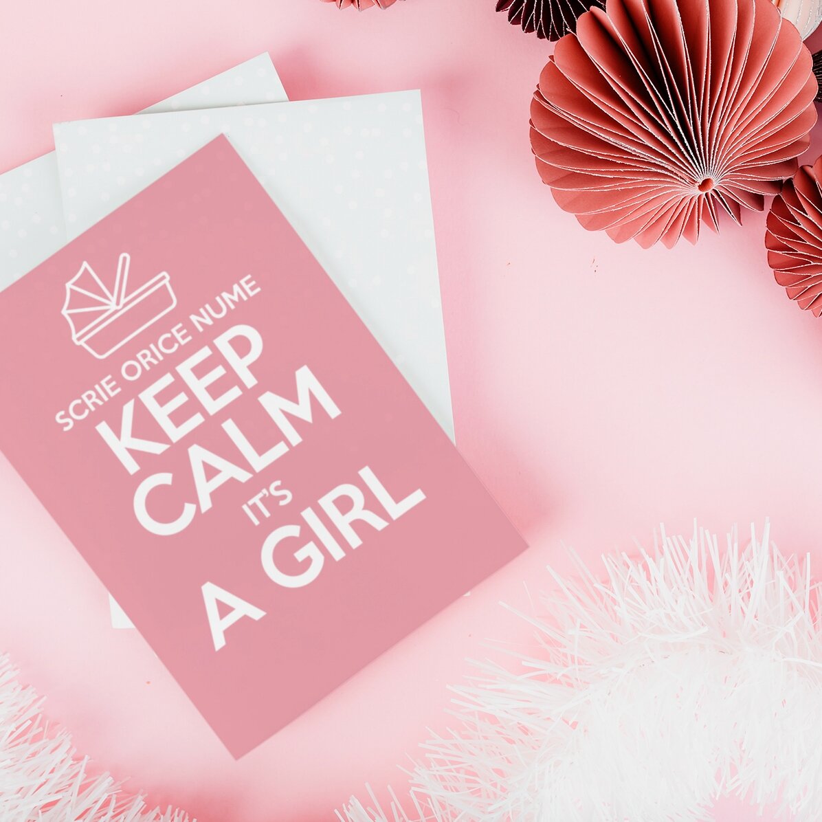 Felicitare personalizată - KEEP CALM IT