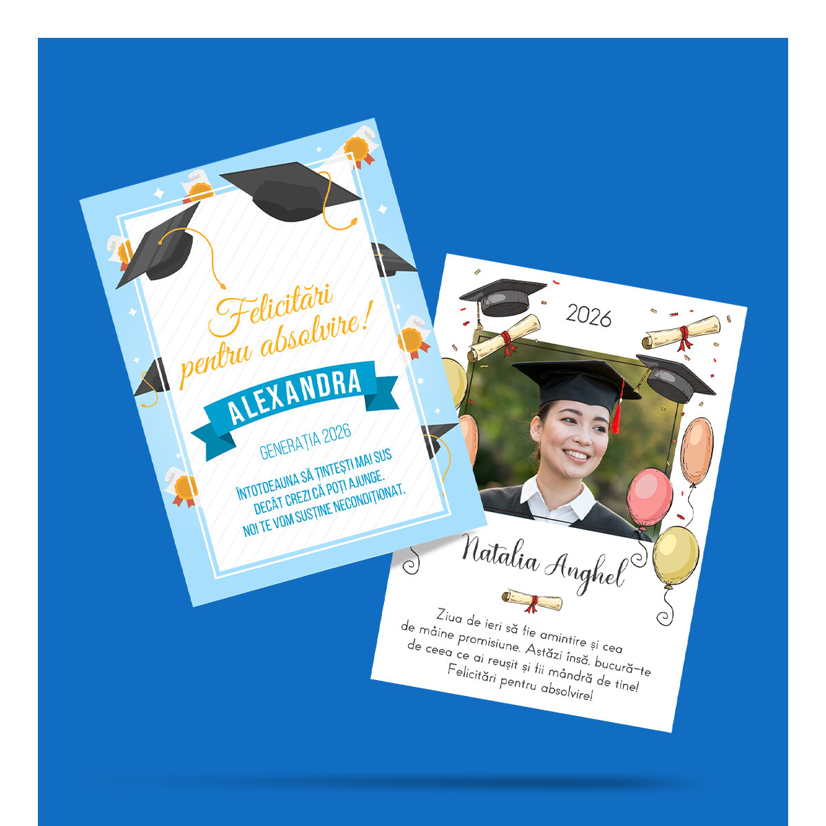 Congrats, cards, and magnets for graduation