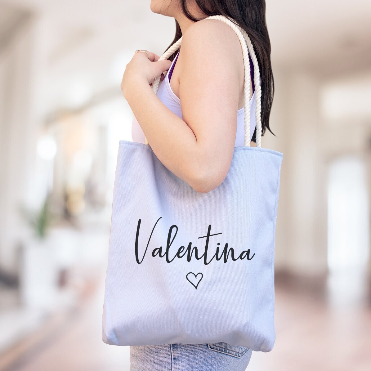 Sacoșă personalizată cu nume