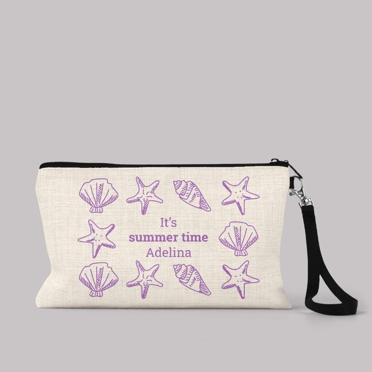 Gentuță pentru accesorii personalizată cu text - Summer Time