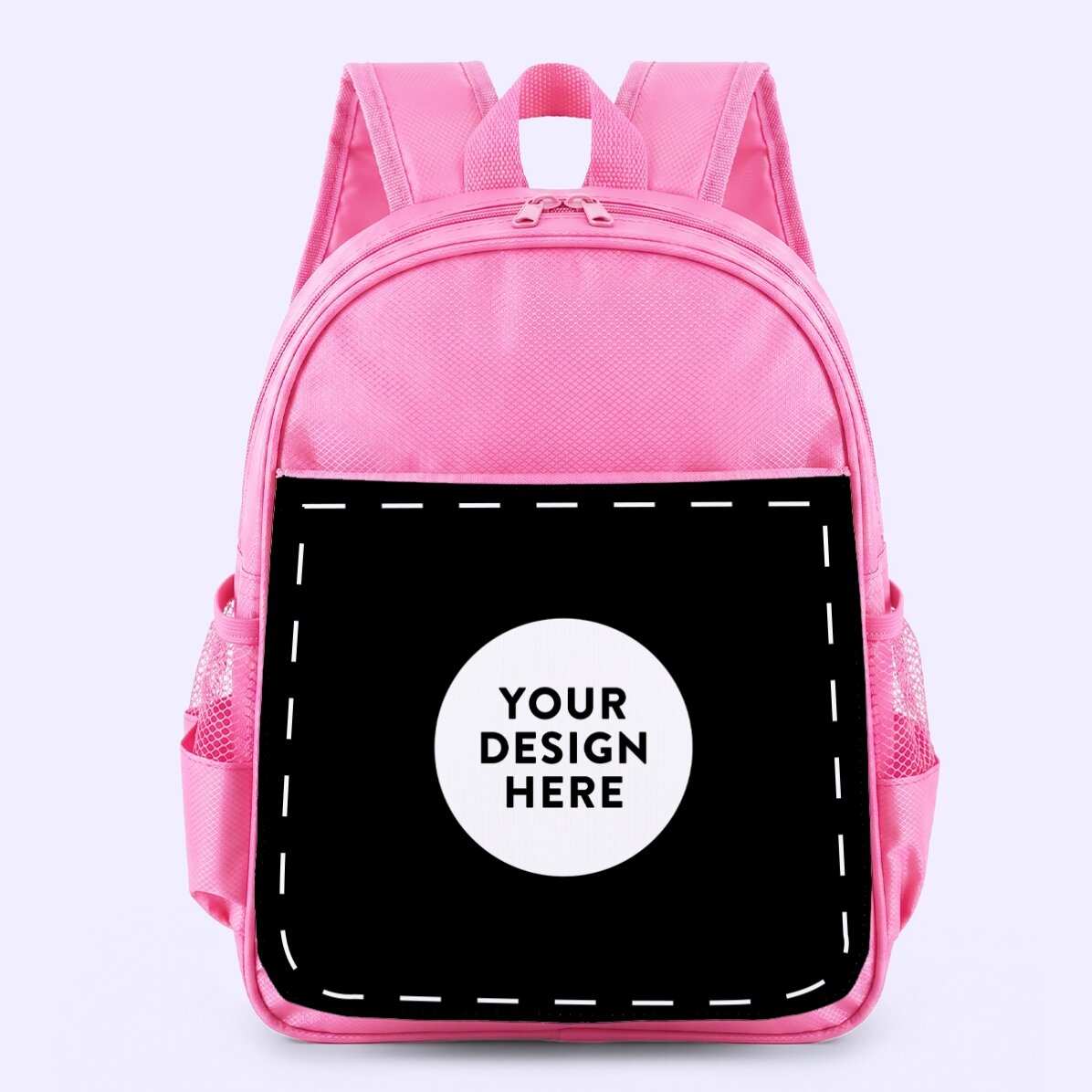 Personalised school bag featuring your own design