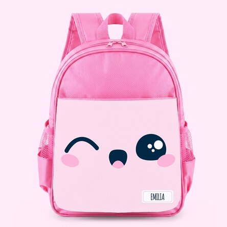 Personalised school bag with name - Cute