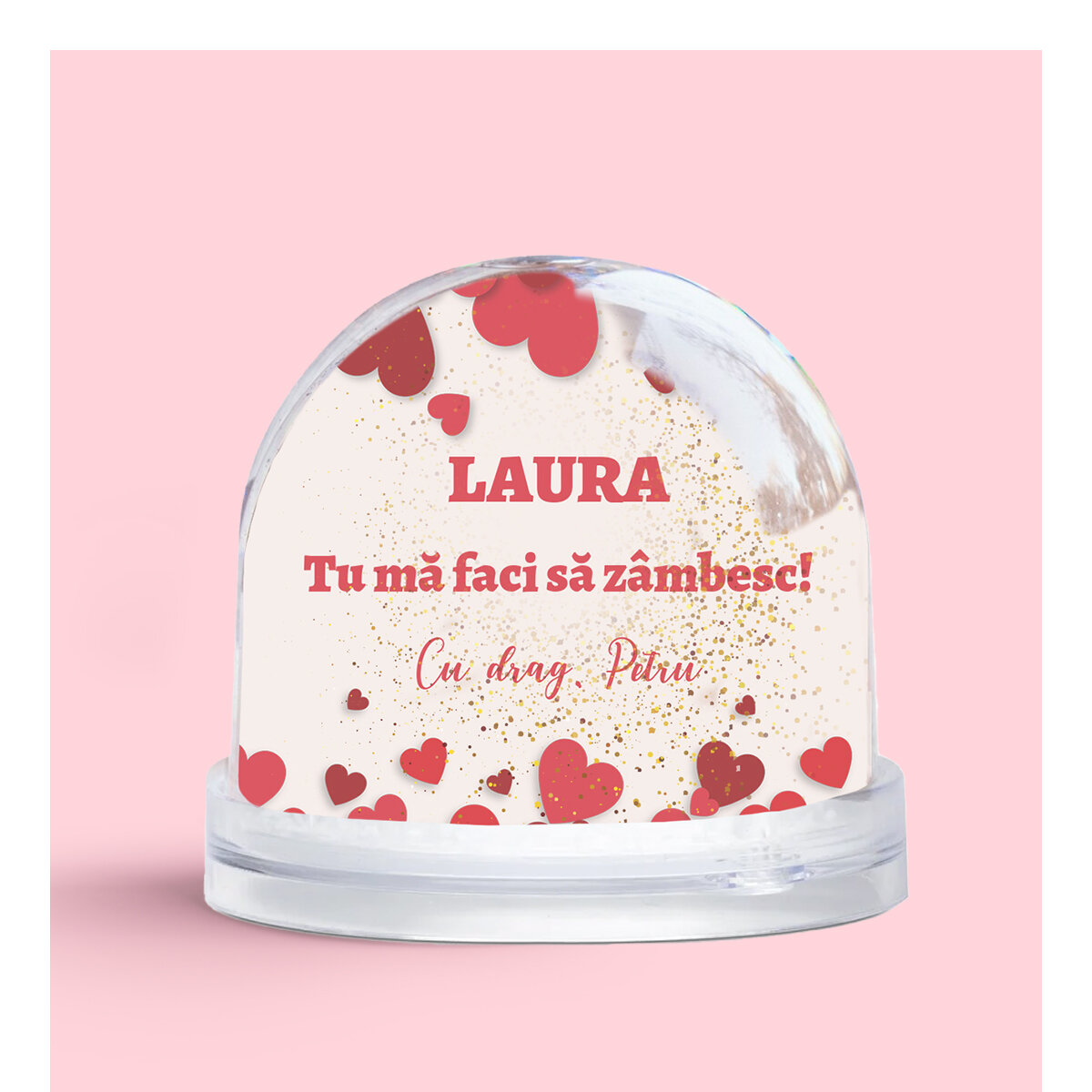 Globuri și rame de birou pentru Valentine