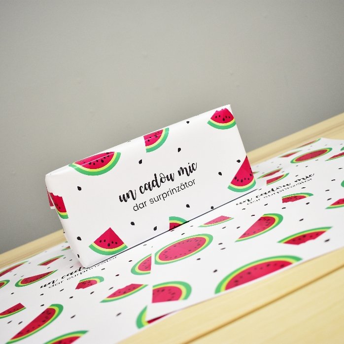 Hârtie de împachetat cadouri personalizată - Pepeni