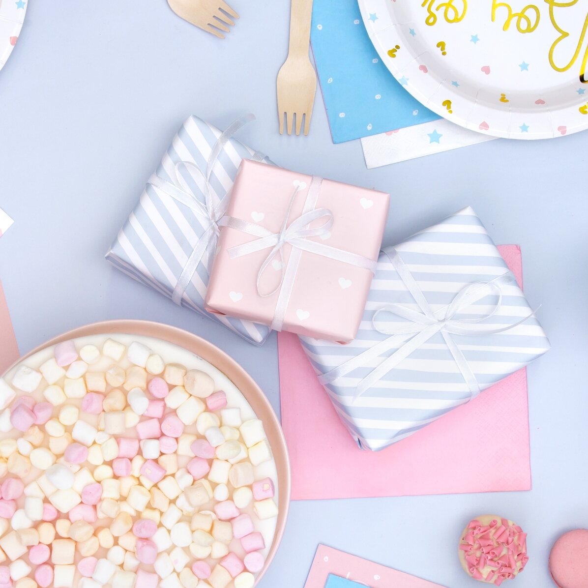 Hartie de impachetat cadouri - mix colorat