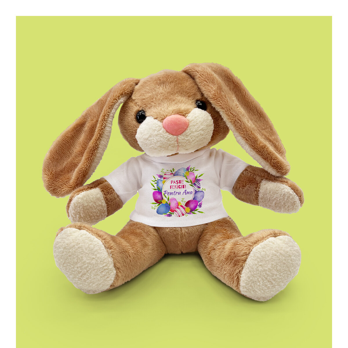Personalised plush bunnies